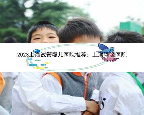 2023上海试管婴儿医院推荐：上海瑞金医院
